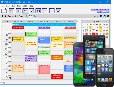 vacation calendar planner template